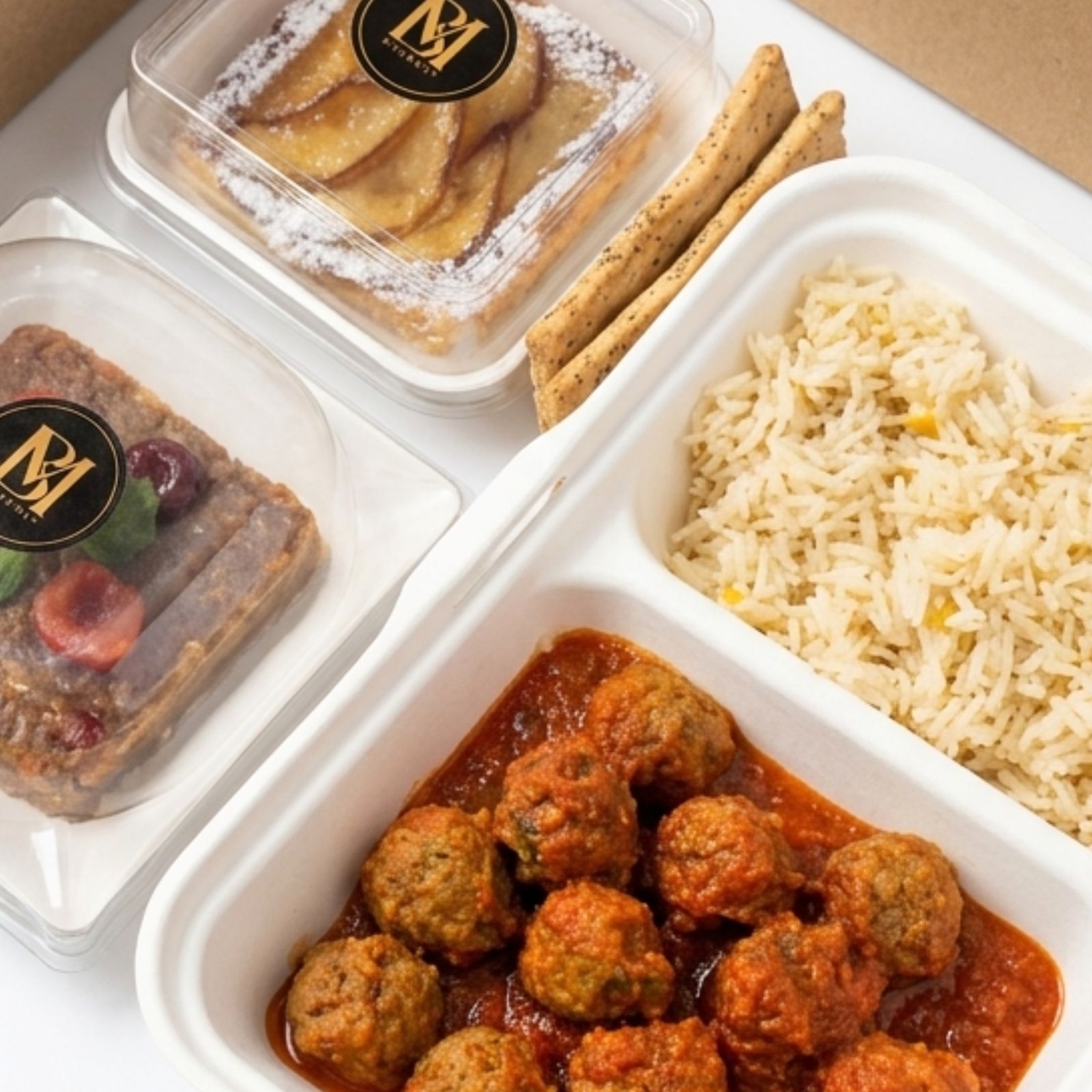Lunchbox MB Gourmet menu equilibre